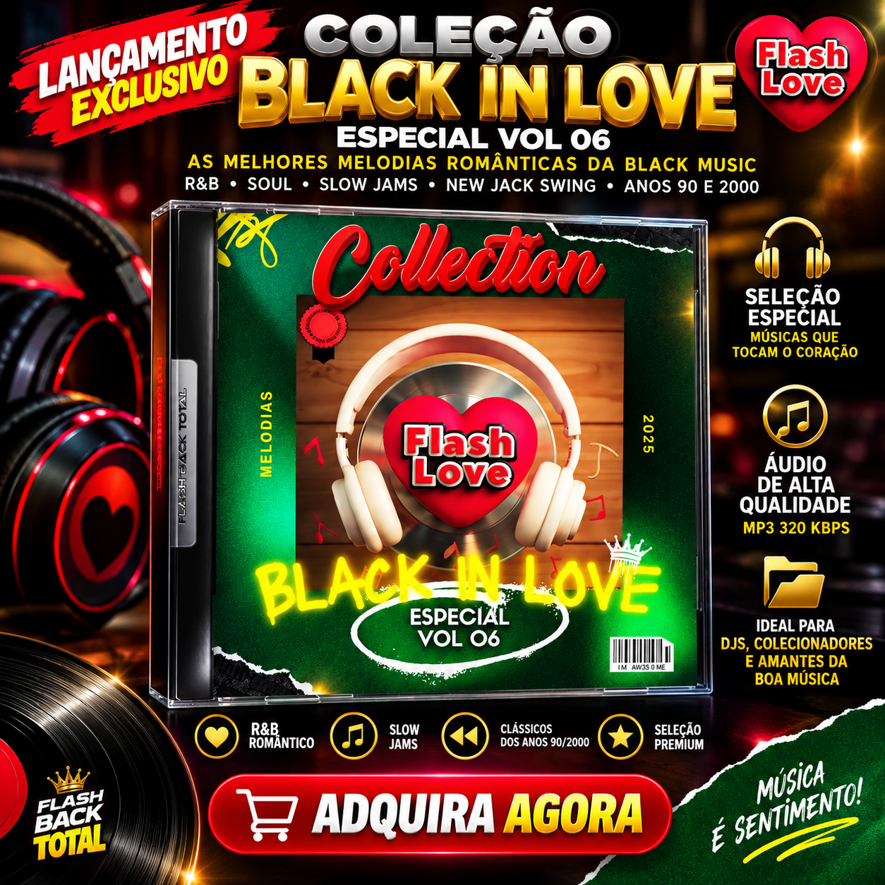 Capa do pack Black In Love 06 (Especial) Collection