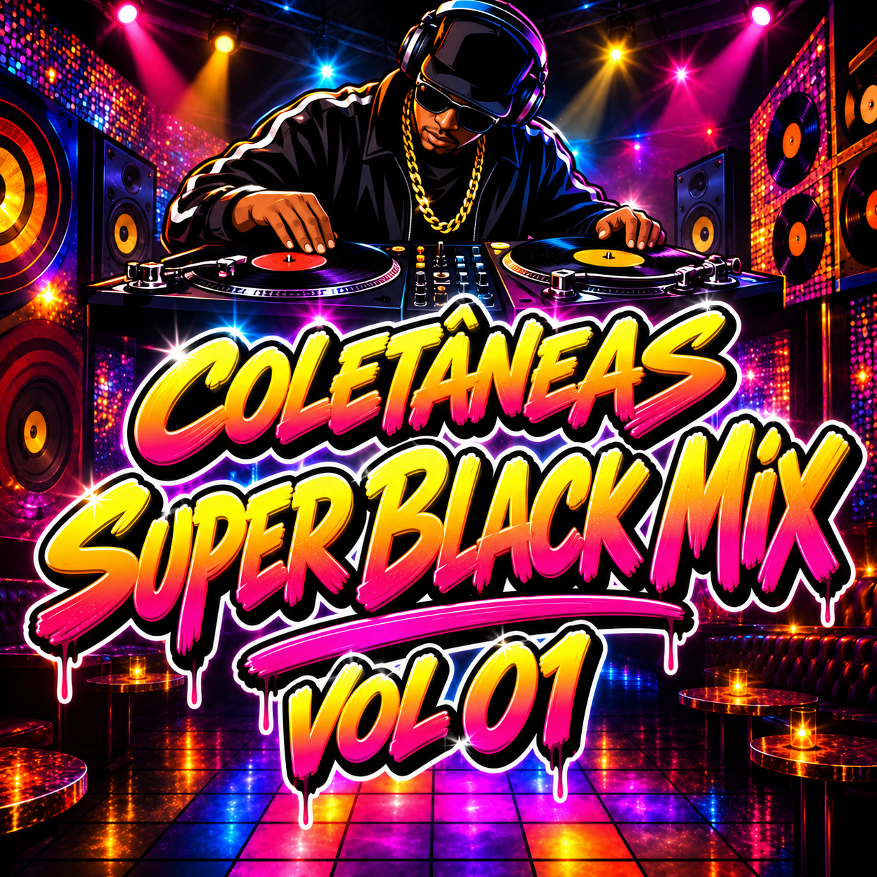 Capa do pack Coletâneas — Super Black Mix Vol. 01